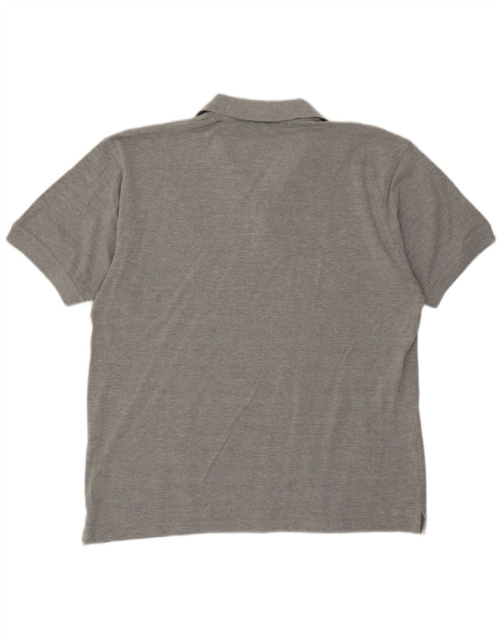 Polo Reebok da uomo 2XL in cotone grigio