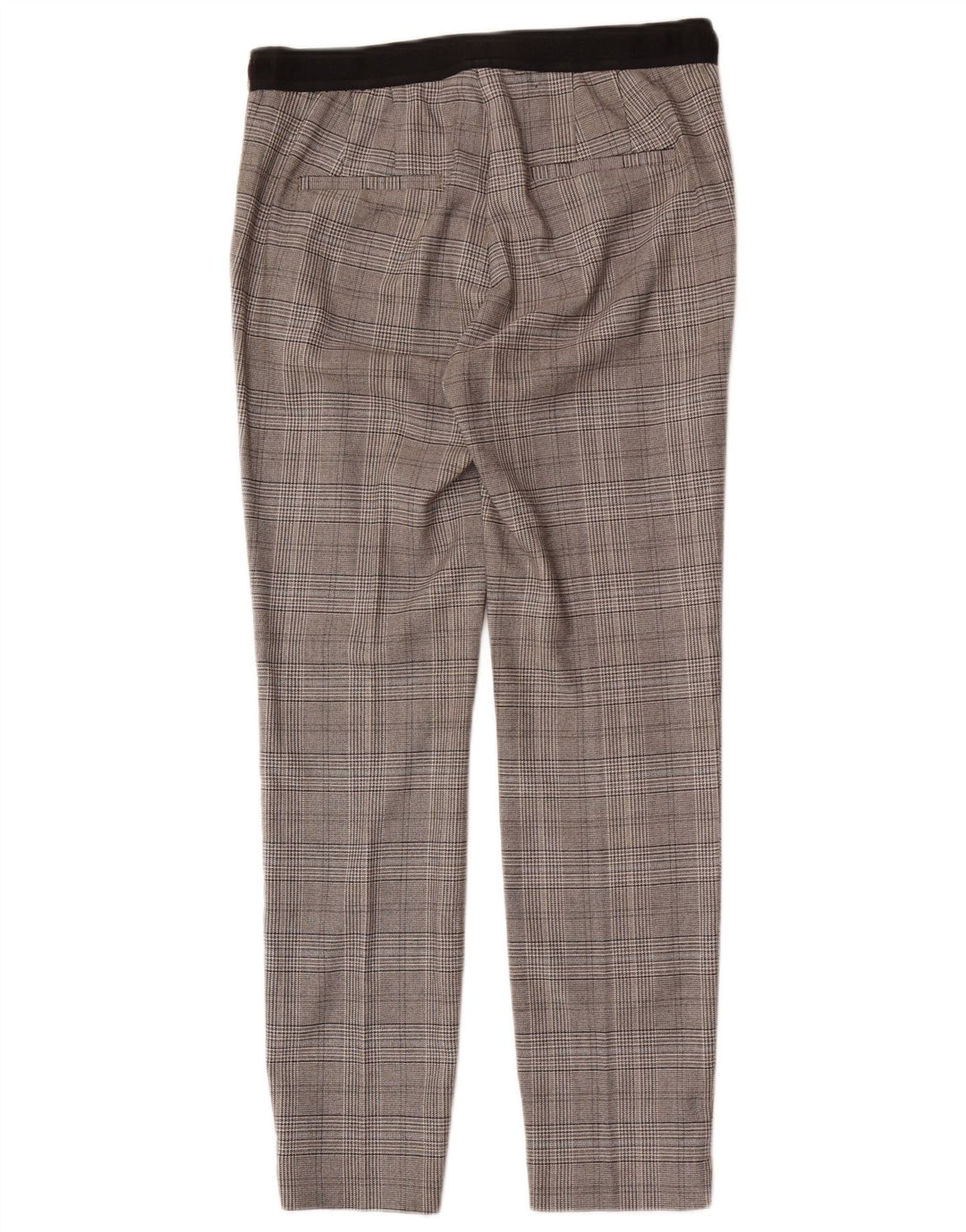 Pantaloni chino slim da donna Zara medi W28 L28 pied de poule grigi