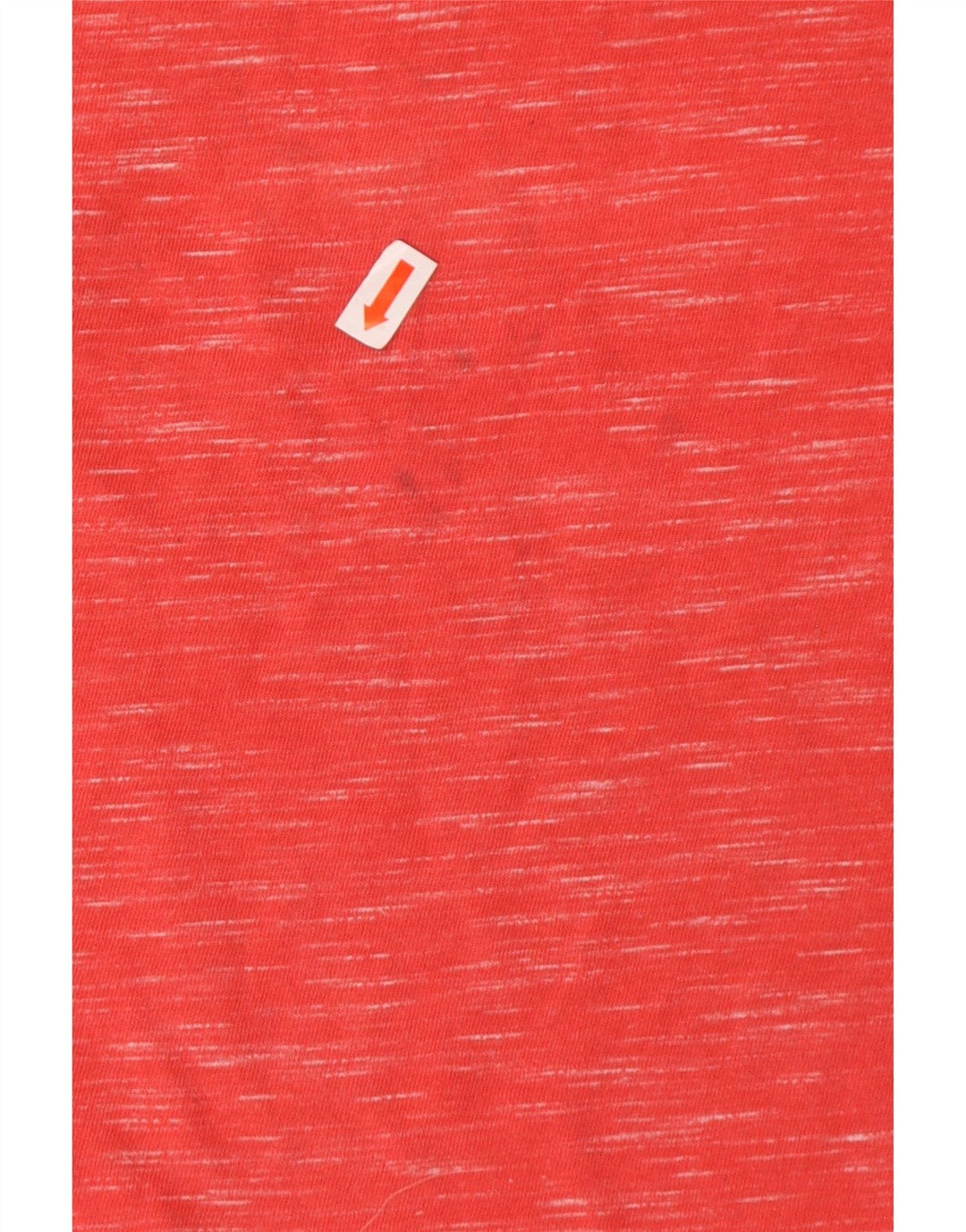 Canotta da uomo SUPERDRY in cotone screziato rosso medio