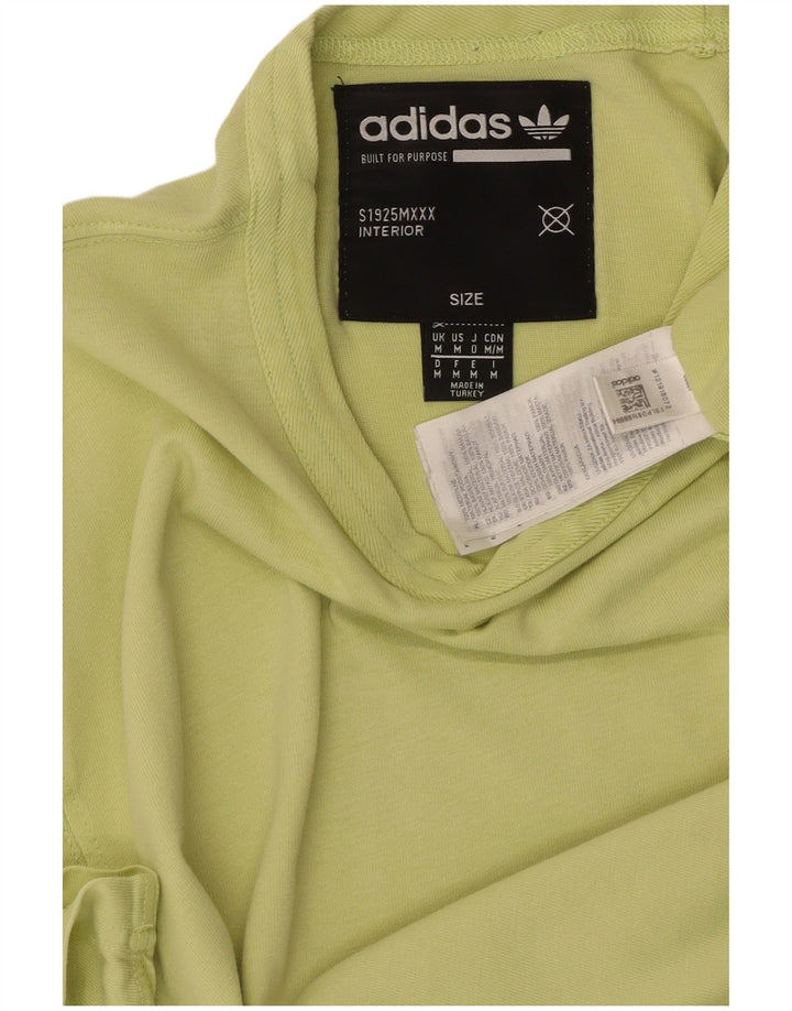 T-shirt da uomo Adidas Top in cotone verde medio
