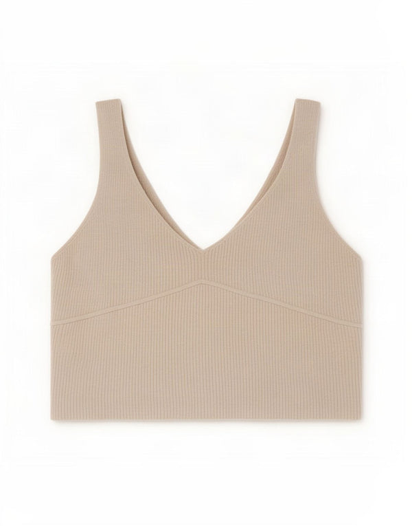 Top corto senza maniche vintage da donna UK 14 grande cotone bianco