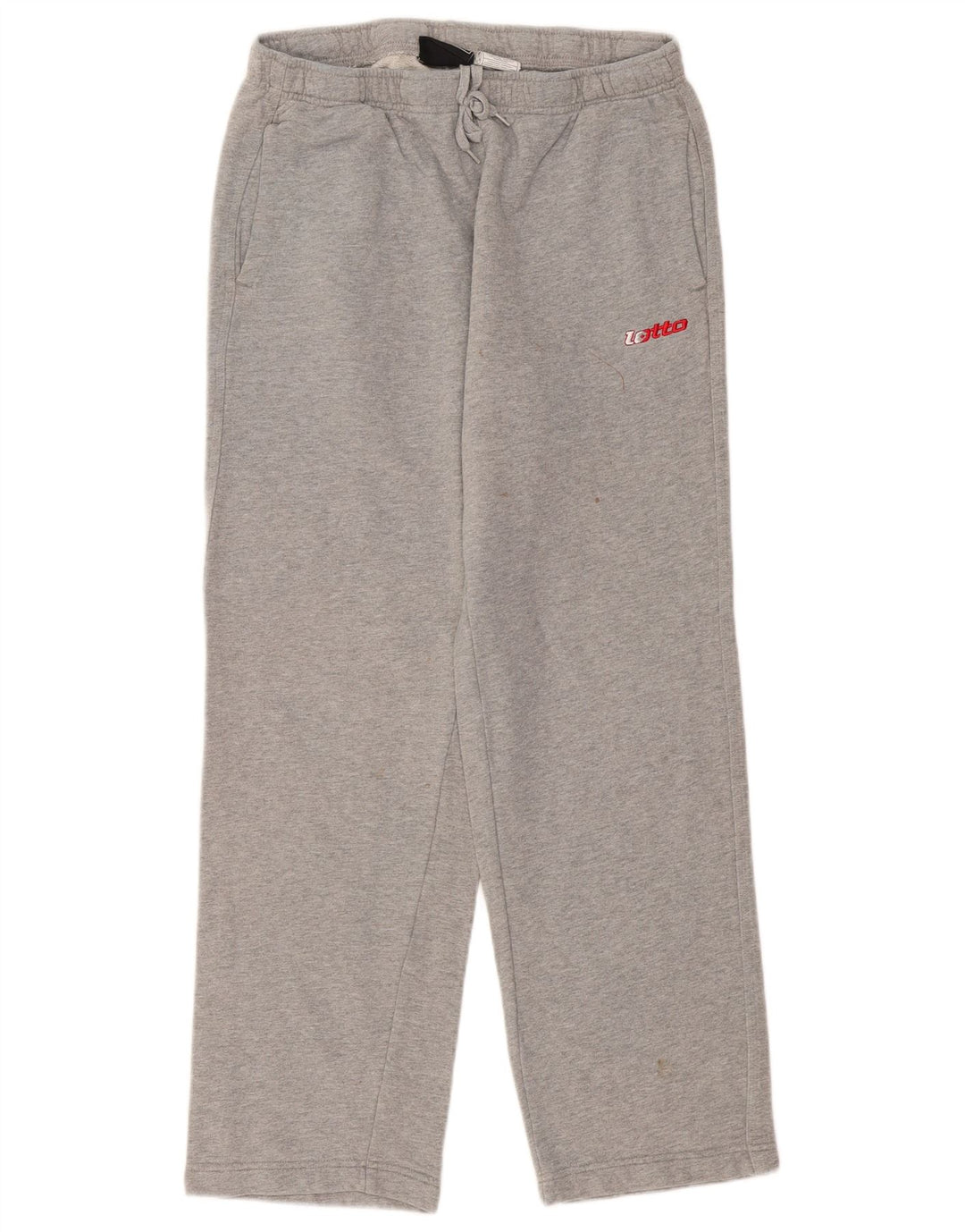 Pantaloni da tuta da uomo Lotto in cotone mélange grigio medio