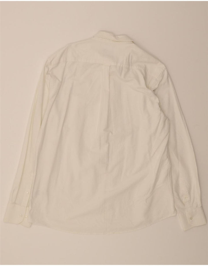 DACK'S Mens Regular Fit Shirt 2XL White Cotton Vintage Dack's and Second-Hand Dack's from Messina Hembry 