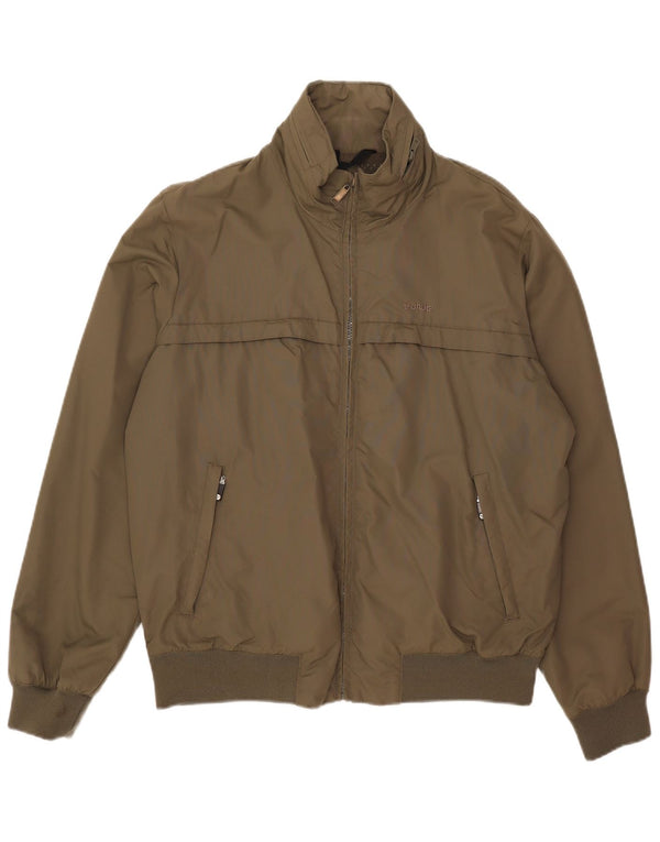 Giubbotto bomber da uomo Brugi IT 52 XL nylon kaki