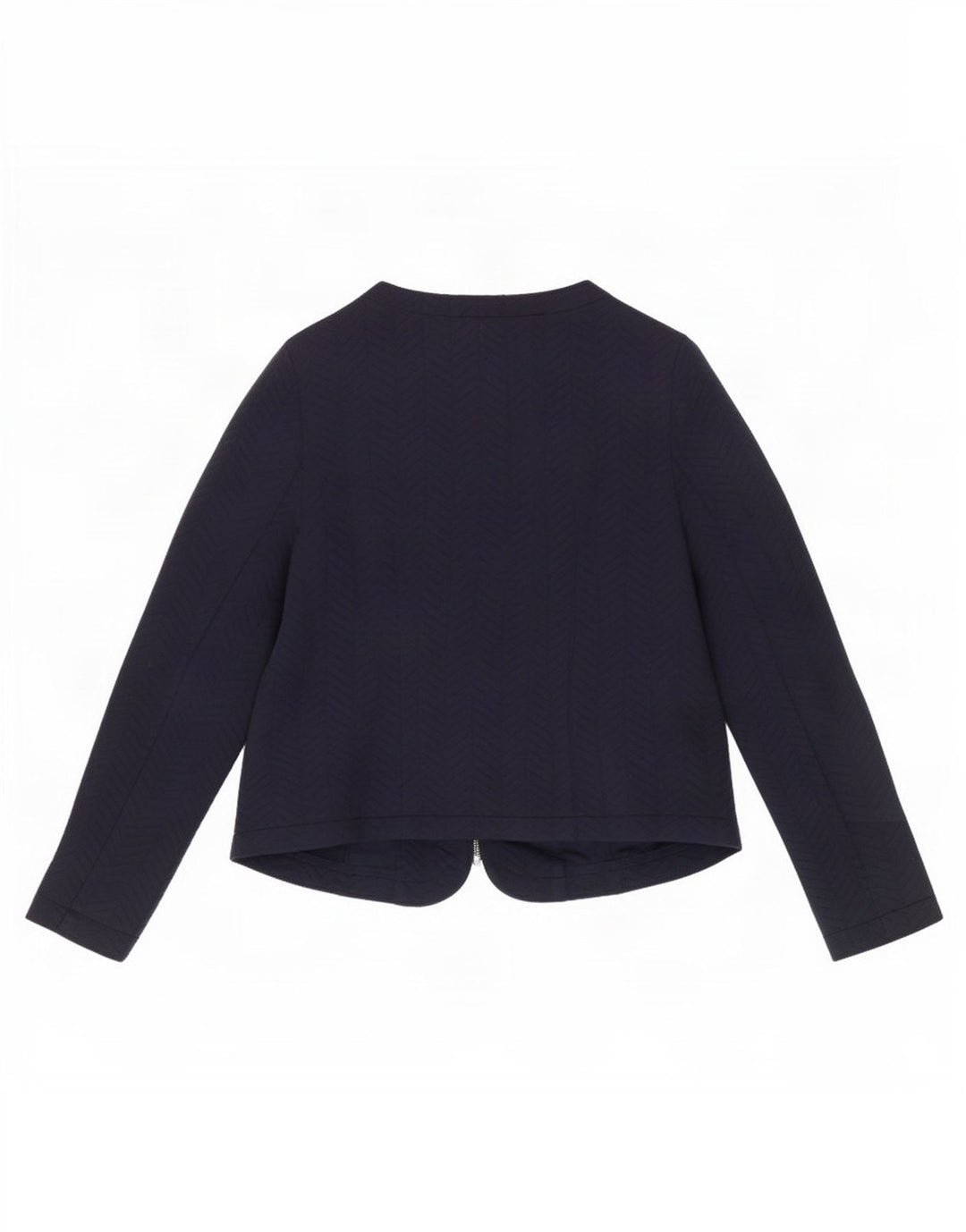 Giacca blazer da donna Marks & Spencer UK 14 poliestere blu navy medio