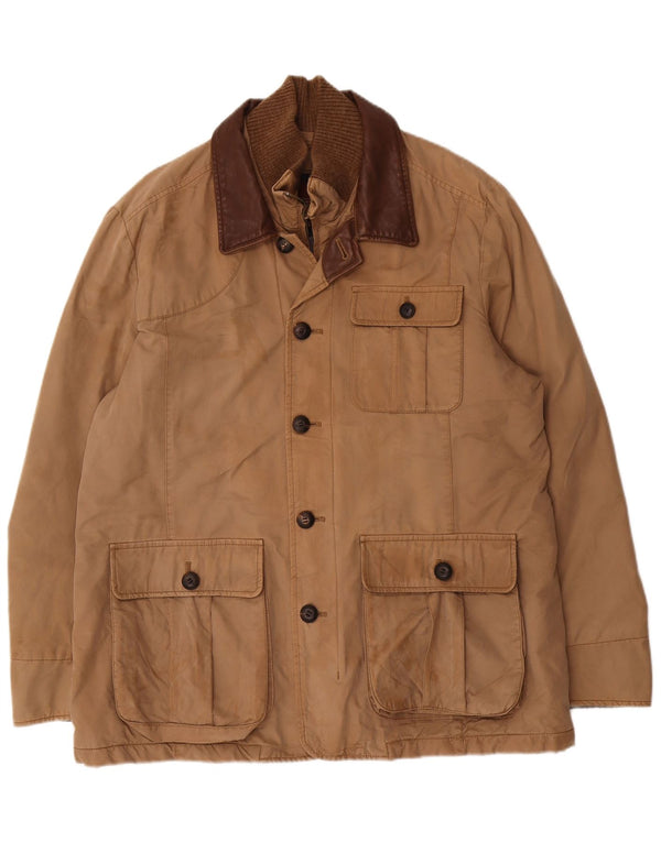 Giacca utilitaria da uomo Marlboro Classics EU 54 2XL Cotone marrone