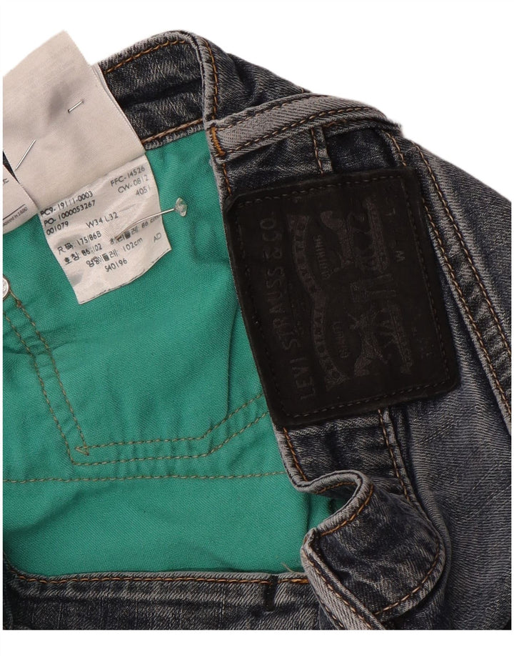 Jeans Levi's Uomo 511 Slim W34 L30 Cotone Blu