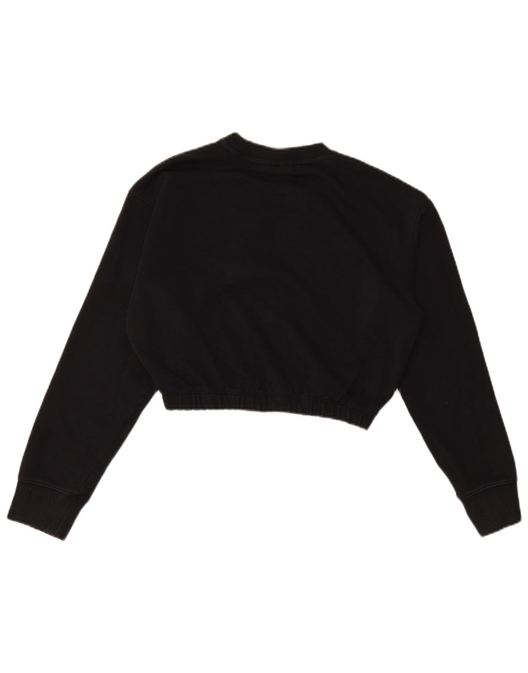 Felpa corta da donna con grafica Champion Champion UK 16 grande nera