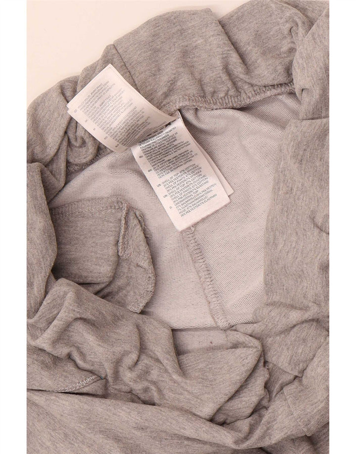 Pantaloni della tuta da donna Adidas UK 12 cotone grigio medio