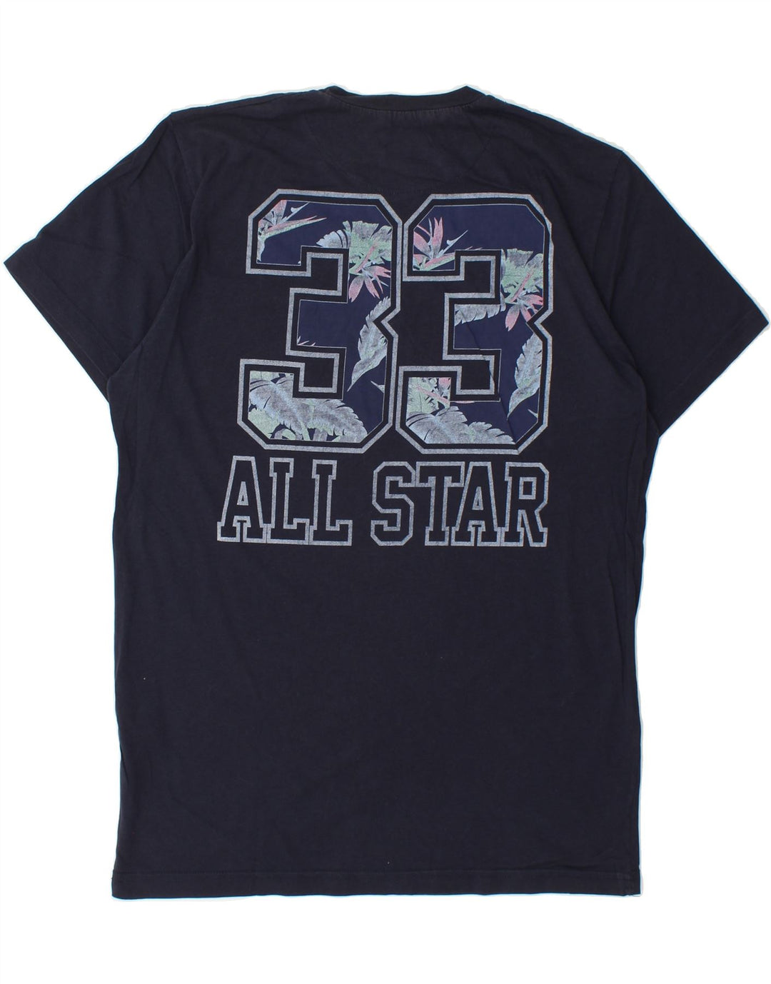 CONVERSE Mens Graphic T-Shirt Top Large Navy Blue Cotton Vintage Converse and Second-Hand Converse from Messina Hembry 