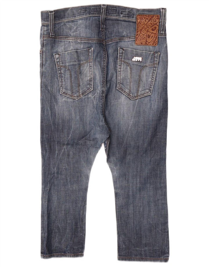Jeans Harem Capri da donna Miss Sixty W26 L17 cotone blu