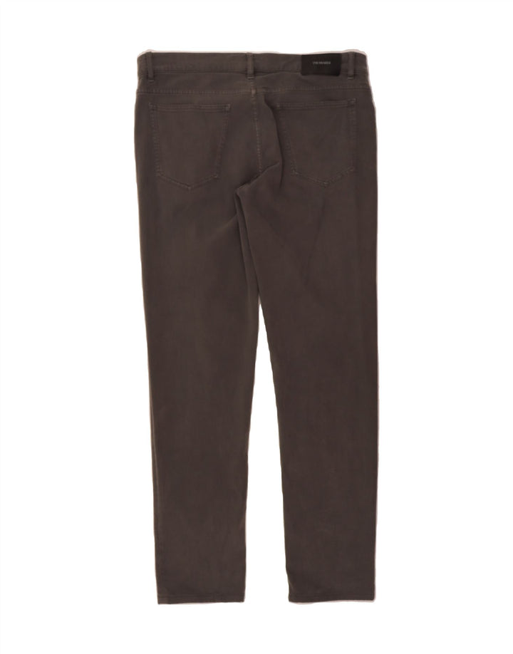 TRUSSARDI Mens Slim Jeans IT 50 Large W34 L32 Grey Cotton Vintage Trussardi and Second-Hand Trussardi from Messina Hembry 