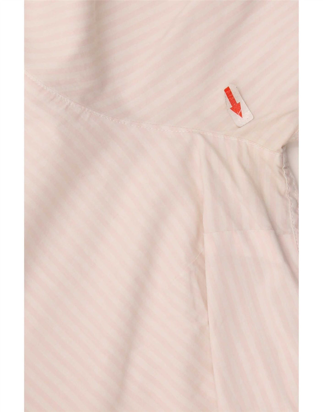 Camicia aderente da donna Tommy Hilfiger US 12 grande cotone a righe bianche