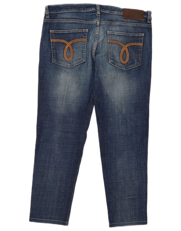 Jeans dritti da donna Calvin Klein W31 L27 cotone blu
