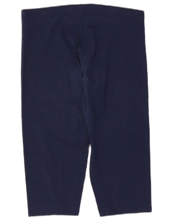 Leggings Capri da donna Champion UK 18 XL cotone blu navy