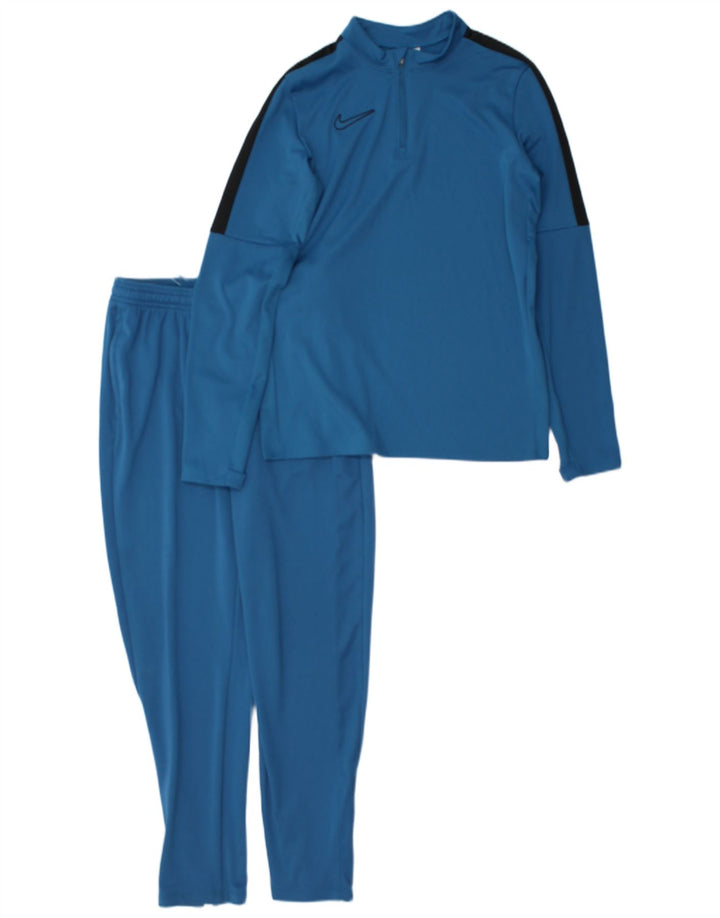 Tuta intera Nike da ragazzo Dri Fit 12-13 anni Large Blu Colourblock