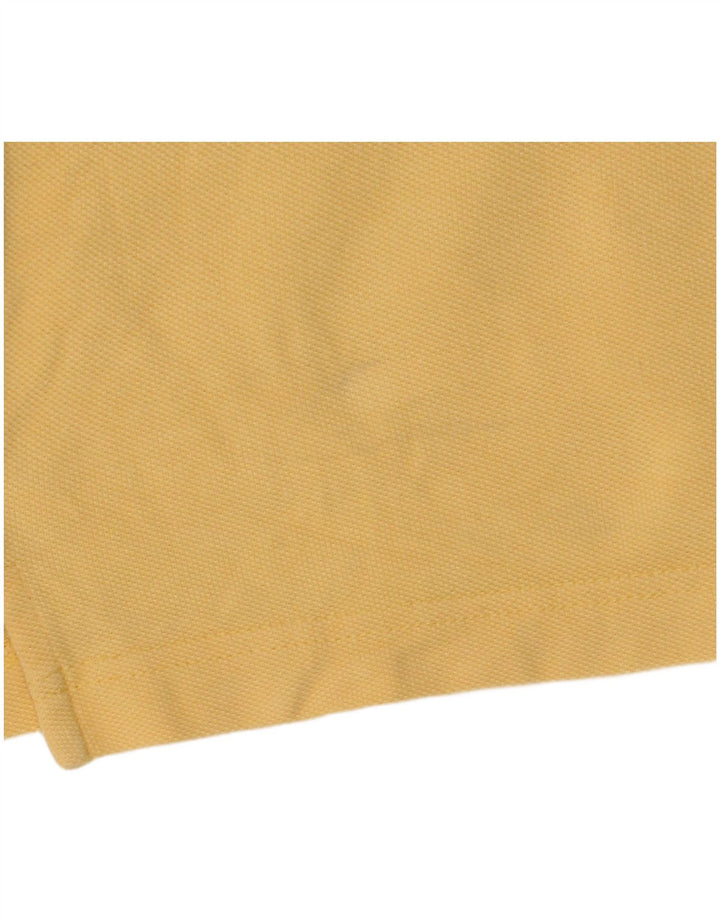 Polo Asics Uomo Cotone Giallo Medio