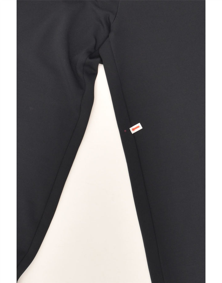 ASICS Womens Tracksuit Trousers UK 12 Medium Black | Vintage Asics | Thrift | Second-Hand Asics | Used Clothing | Messina Hembry 