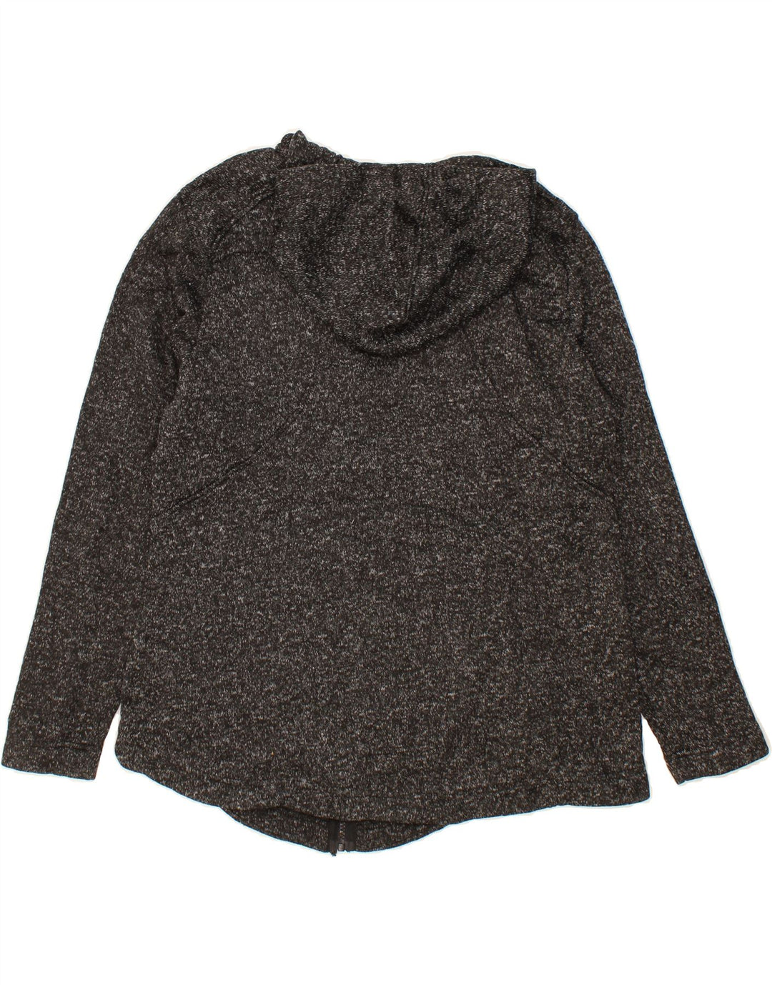 EDDIE BAUER Womens Zip Hoodie Sweater UK 18 XL Grey Polyester Vintage Eddie Bauer and Second-Hand Eddie Bauer from Messina Hembry 