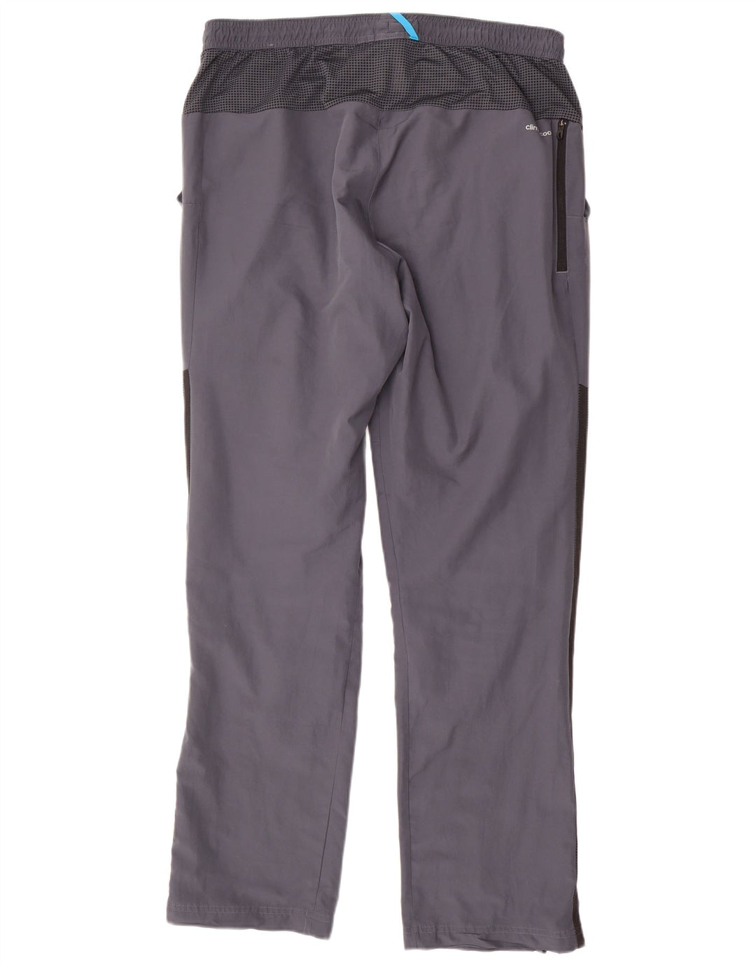 Pantaloni da tuta ADIDAS Climacool da uomo XL Poliestere color block grigio