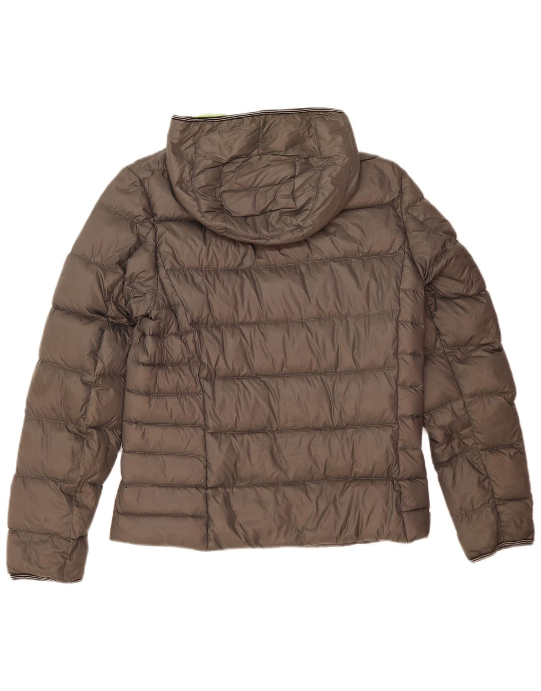 Giacca imbottita con cappuccio da uomo Fred Perry UK 36 piccola grigia