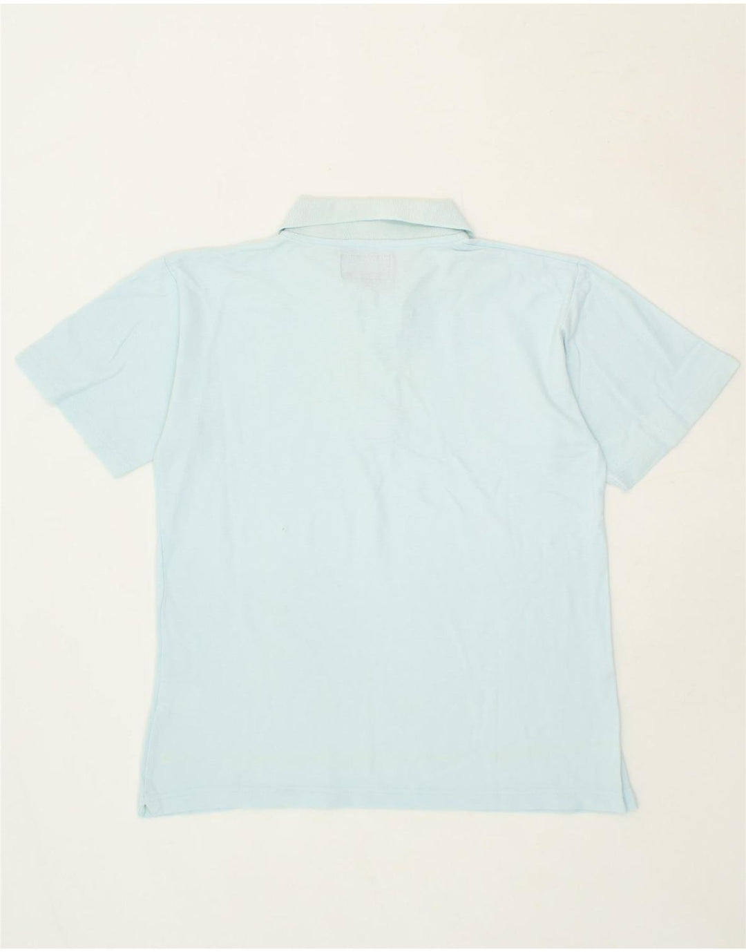 MC KEE'S Mens Polo Shirt Medium Blue Cotton Vintage MC Kee's and Second-Hand MC Kee's from Messina Hembry 