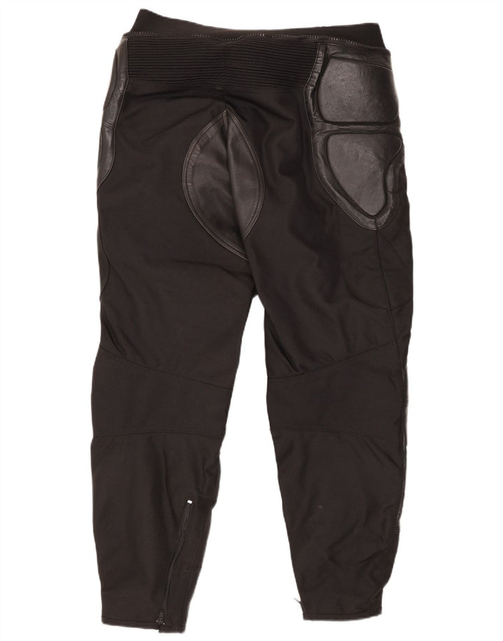 Pantaloni da moto da corsa affusolati da uomo WINTEX W32 L27 neri in poliammide