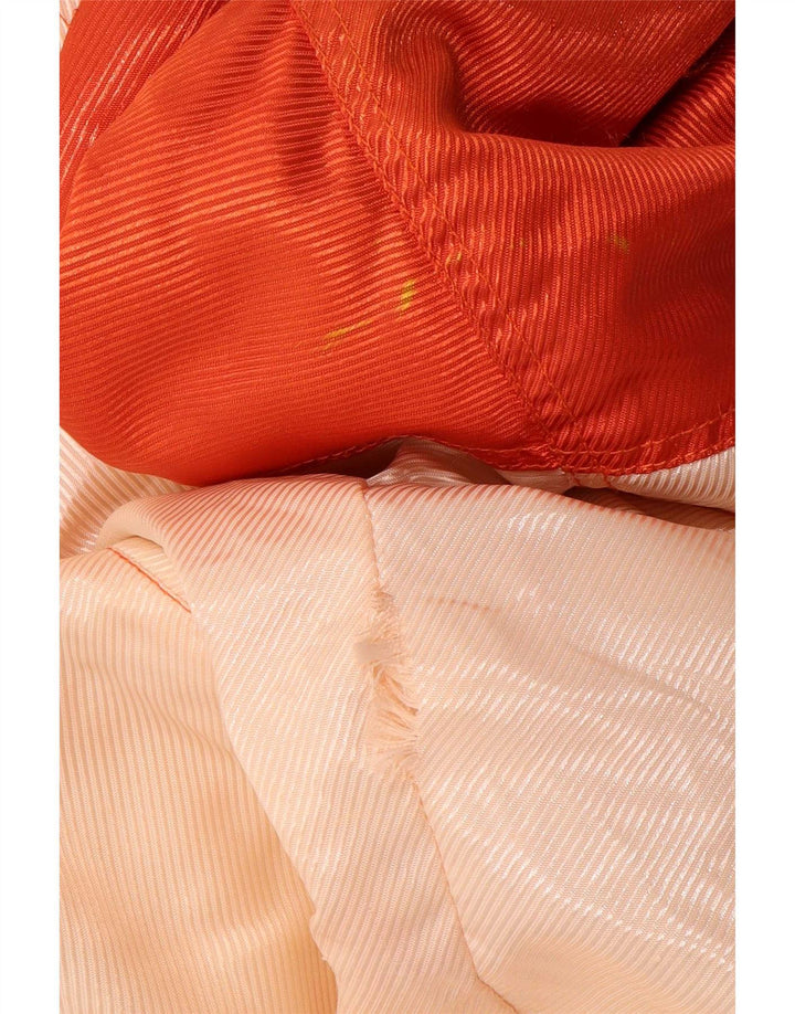 Giacca da sci vintage da uomo con cappuccio UK 40 Large Orange Colourblock