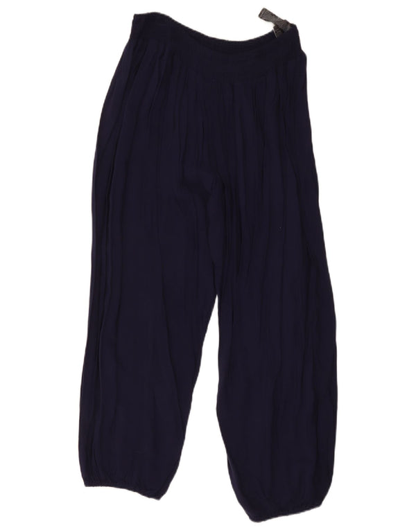Pantaloni corti da donna Marks & Spencer Joggers grandi W30 L23 blu navy