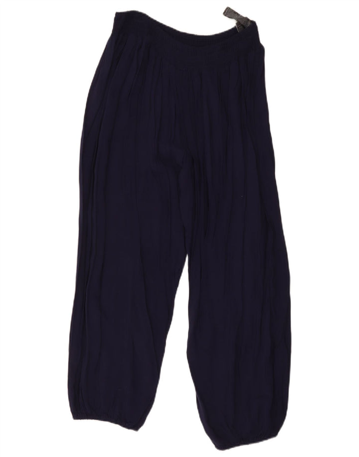 Pantaloni corti da donna Marks & Spencer Joggers grandi W30 L23 blu navy