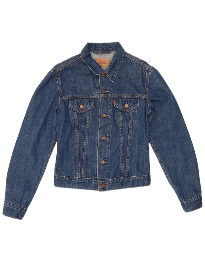 Giacca di jeans per bambina LEVI'S 10-11 anni in cotone blu medio