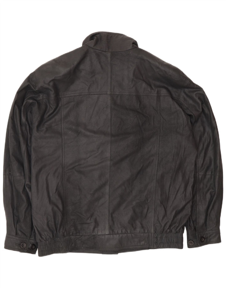 Giacca in pelle da uomo Banjara IT 52 XL in pelle nera