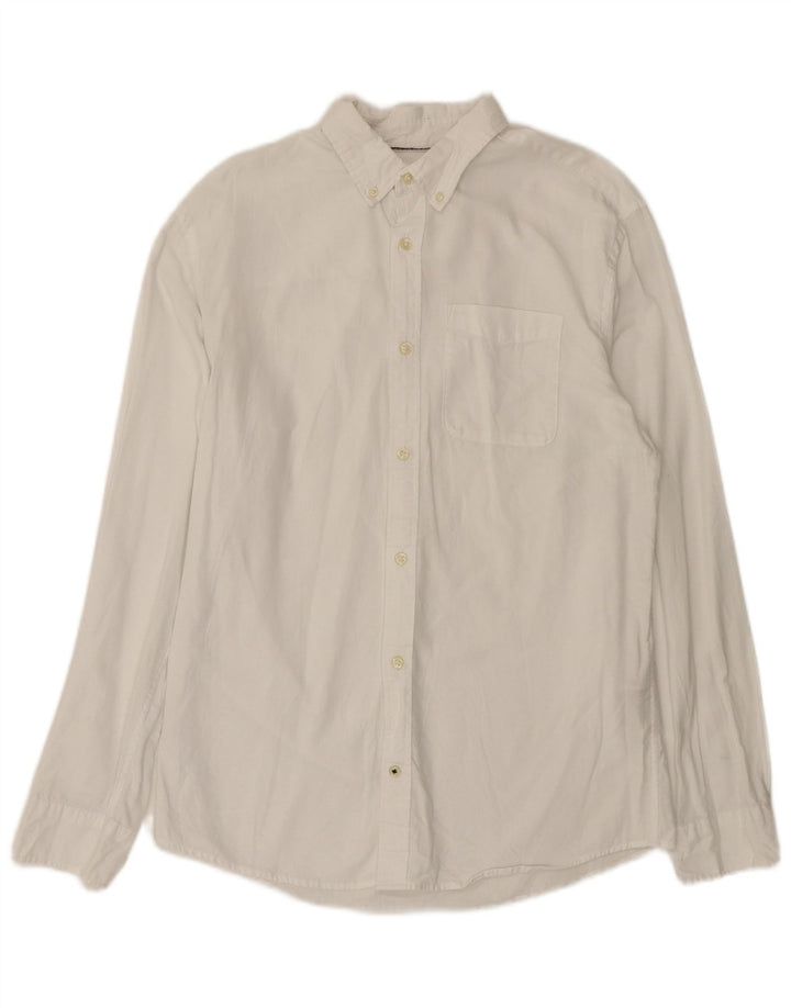 Camicia da uomo Jack & Jones in cotone bianco medio
