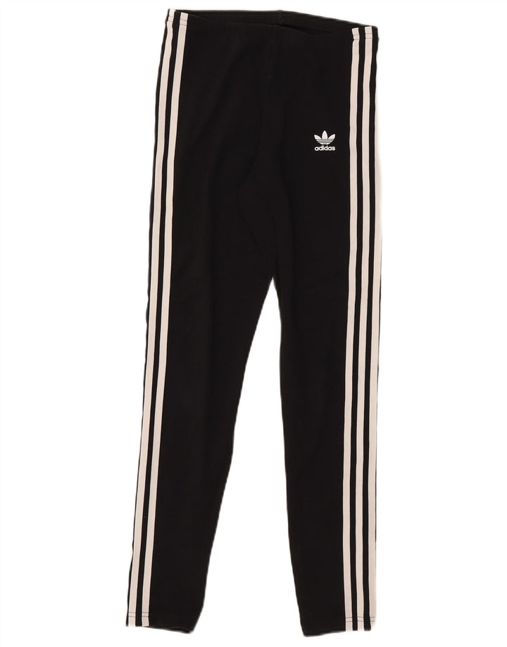 Pantaloni Tuta Bambina ADIDAS 13-14 Anni Cotone Nero