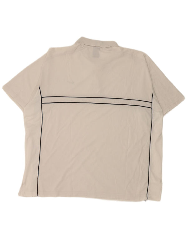 Polo Nike da uomo 2XL a righe bianche