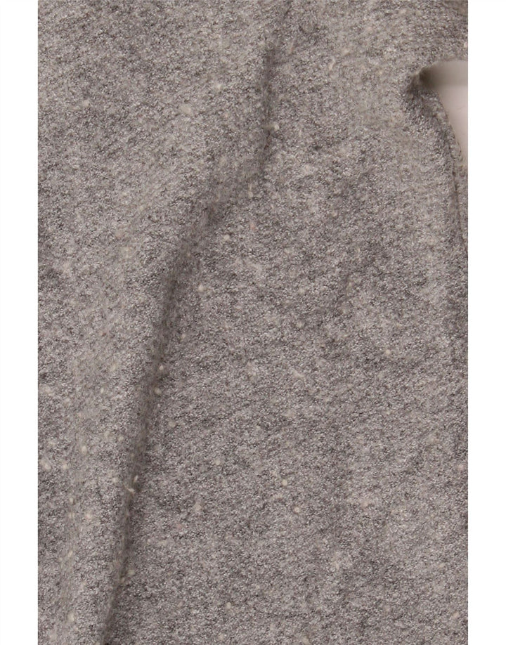 Maglione cardigan aperto oversize da donna Superdry UK 2 2XS grigio chiazzato