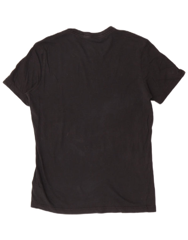 T-shirt da donna Calvin Klein Top UK 14 grande cotone nero