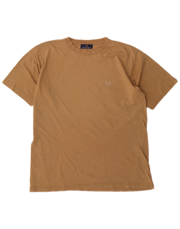 T-shirt da uomo Fred Perry Top piccola in cotone beige