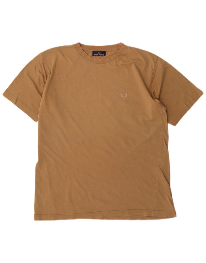 T-shirt da uomo Fred Perry Top piccola in cotone beige