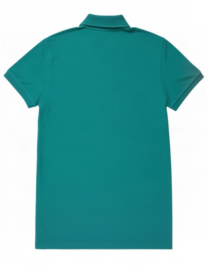Polo da uomo Lacoste taglia 4 media in cotone turchese