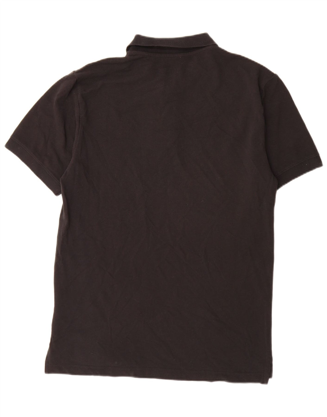 Polo Nike da uomo piccola in cotone nero