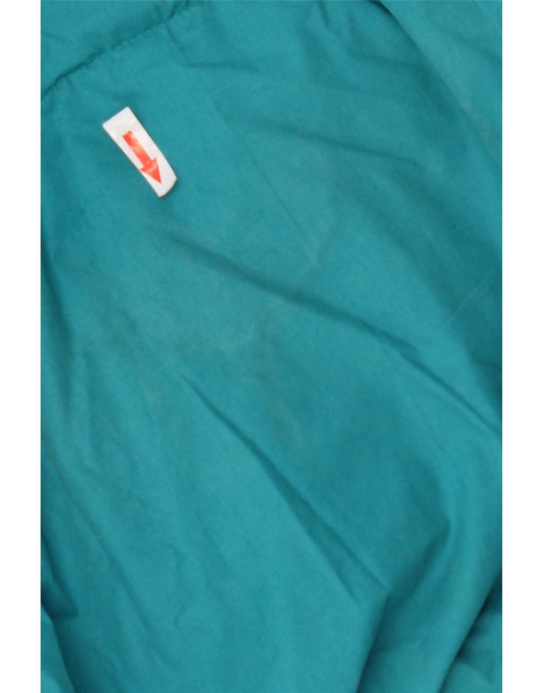 Giacca imbottita da uomo vintage UK 42 XL Poliestere color block blu