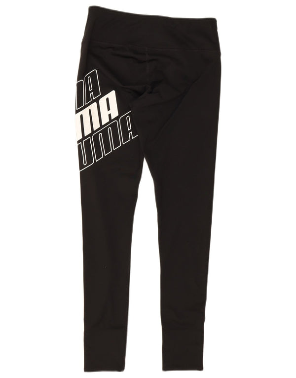 Leggings grafici Nike da donna UK 8 piccoli neri