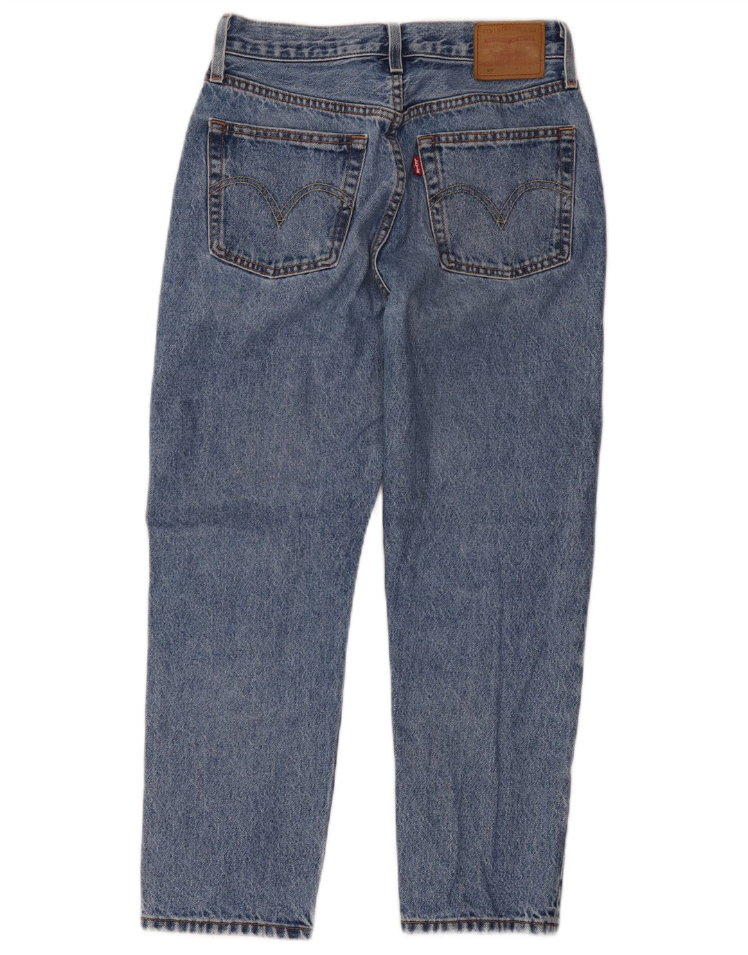 Jeans dritti Levi's 501 da donna W26 L26 cotone blu