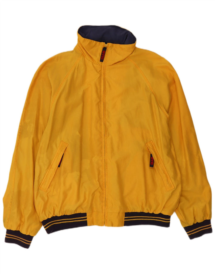 Giubbotto bomber con cappuccio da uomo Slam UK 44 2XL Poliestere color block giallo