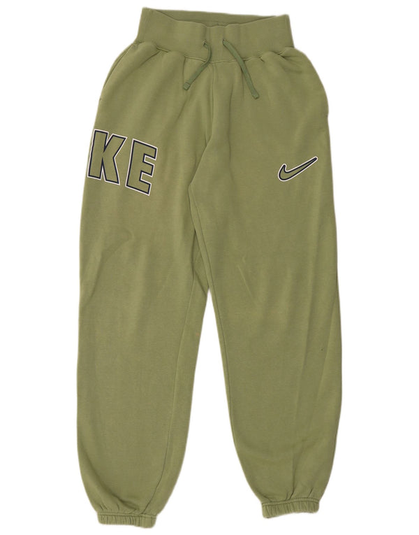 Pantaloni da tuta grafica da uomo Nike Joggers XS verde cotone