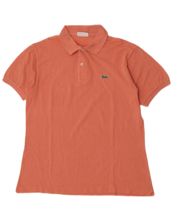 Polo da uomo Lacoste taglia 4 in cotone rosa medio