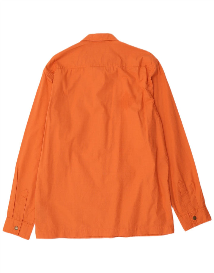 Giacca da uomo Barbour Utility UK 40 Large Orange Cotton