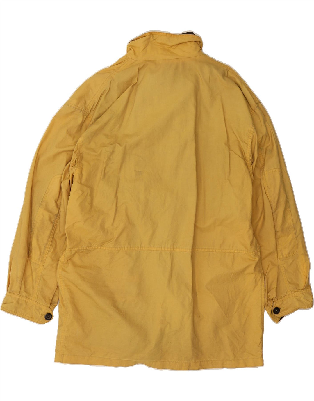 PAUL & SHARK Mens Windbreaker Jacket UK 44 2XL Yellow Vintage Paul & Shark and Second-Hand Paul & Shark from Messina Hembry 