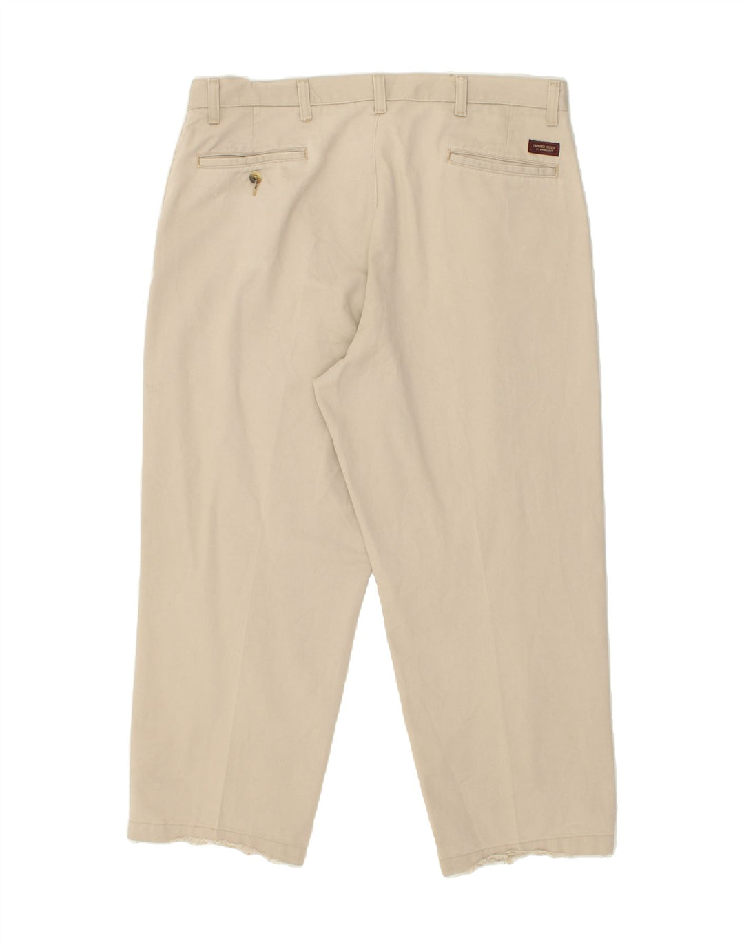 WRANGLER Mens Straight Chino Trousers W36 L25  Beige Vintage Wrangler and Second-Hand Wrangler from Messina Hembry 